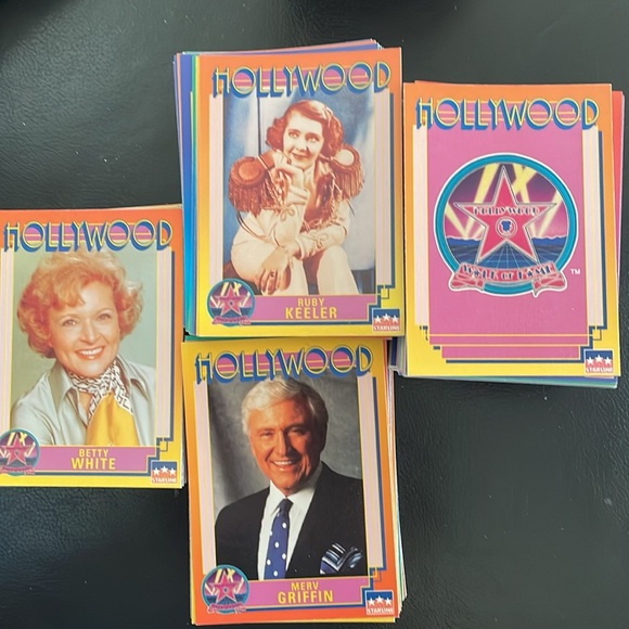 🧡HOLLYWOOD Walk Of Fame 1991 collector cards. - Picture 2 of 6